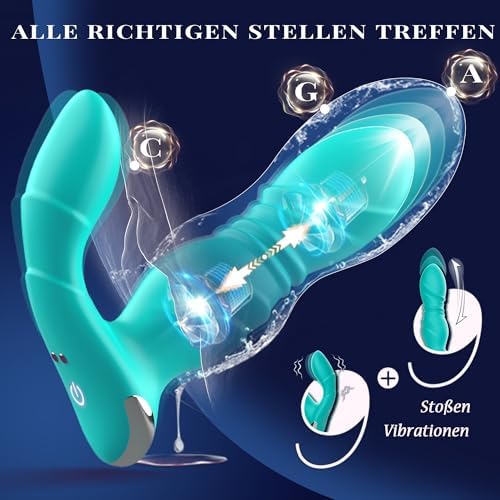 Unique sex toys for couples Extreme Sex, thrust function G spot & anal vibrators Women anal plug with vibration, Sex toy set for woman couple vibrator, prostate stimulation men erotic sex toys