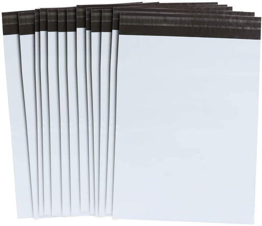 100 pieces of plastic shipping bags 305x380mm, self-adhesive and opaque, plastic shipping bags for clothing and textiles (XL)