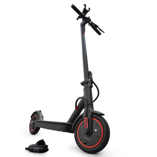 LuvTour E-Scooter with app function, mobile phone holder, and theft protection. Foldable e-scooter, 25-30 km range Li-Ion battery, electric scooter Max. load 120 kg.