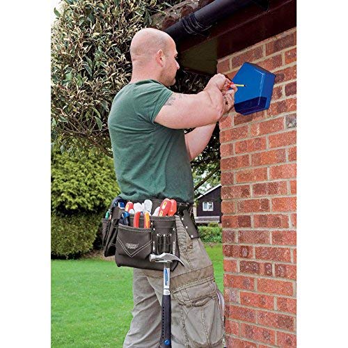 Draper Expert 03138 Double Tool Belt made from tanned oiled leather.