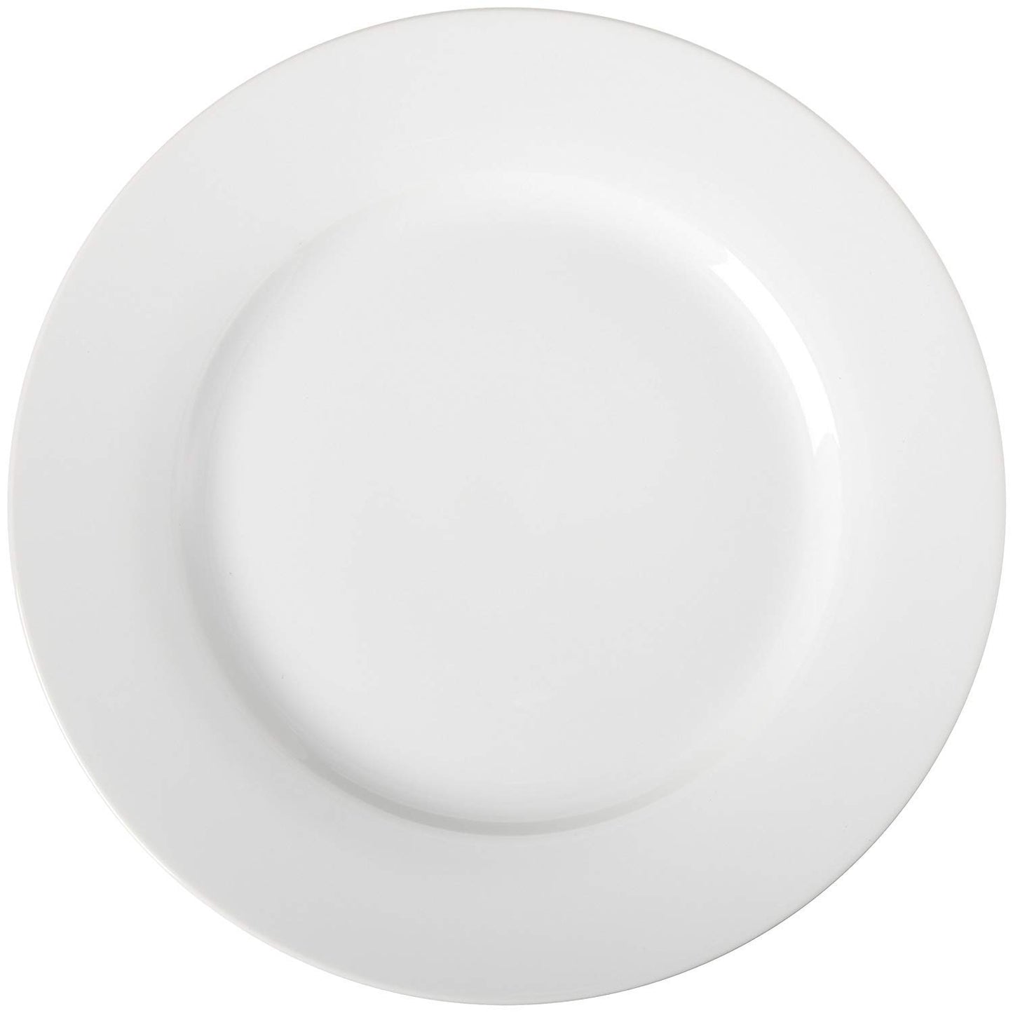 Amazon Basics Dinner Plate Set, 26.67 cm, 6 Pieces