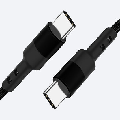 30cm USB C to USB C Cable, 3-Pack 12 inch 20V 3A Type C PD Fast Charging Cable Compatible with Samsung Galaxy S20/S9 Ultra Note 20, Pixel 4/3 XL.