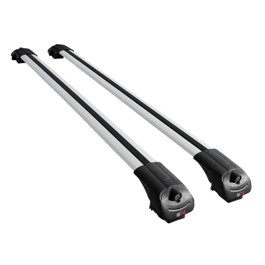 Alpine compatible with Ford Kuga 2 (C520) 2013-2019 ACE-1 Roof Rack Roof Rack Car Luggage Rack Gray Aluminum 2 Bars