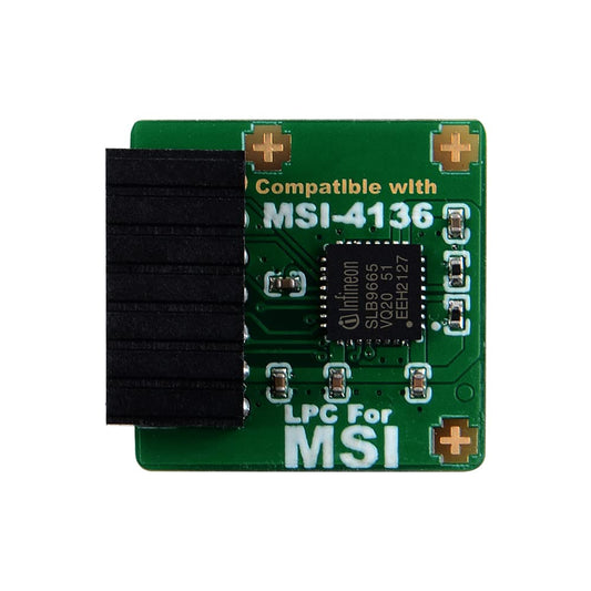NewHail TPM2.0 module TPM LPC 14-pin module with Infineon SLB9665 for MSI motherboard compatible with TPM2.0 (MS-4136)