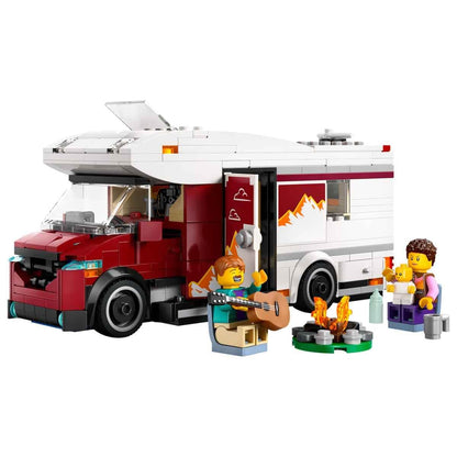 LEGO City Adventure Camper - RV camper toy for boys and girls ages 6 and up - Includes 3 minifigures and camping accessories - Great gift idea for birthdays and holidays 60454