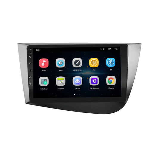 LEXXSON Carplay Radio Android Auto for Seat Leon 2005-2012 | 9-inch capacitive touchscreen WiFi GPS Navigation Bluetooth SWC USB Player 2G DDR3 + 32G NAND Flash Storage.