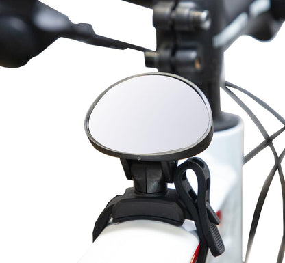 ZEFAL SPY 15 Bike Rearview Mirror - 15 cm2, grey (Pack of 2)