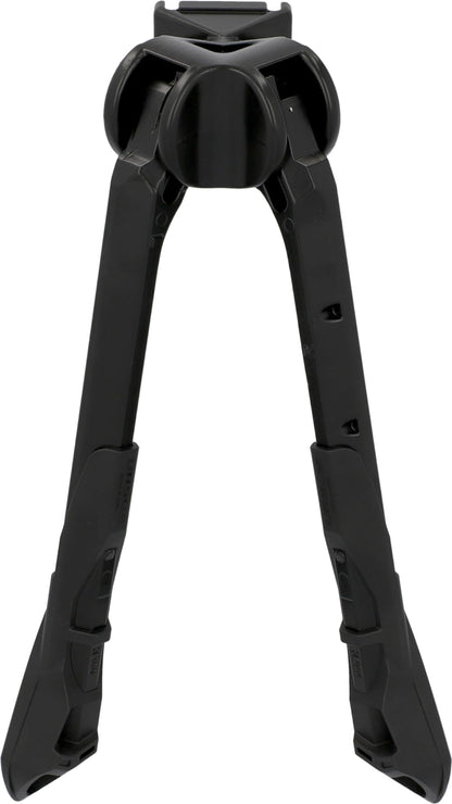 FISCHER double-leg kickstand Jumbo, suitable for 27-28 inch bikes, E-bikes, cargo bikes, tandems, with a weight capacity of 80kg, in black.