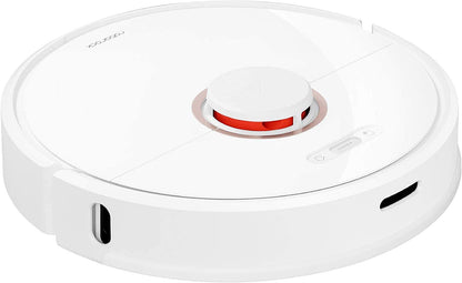 Roborock S6 vacuum and mop robot (2000Pa suction power, 180min battery life, 480ml dustbin, 140ml water tank, 67db noise level, Adaptive route algorithm, App and voice control) White.