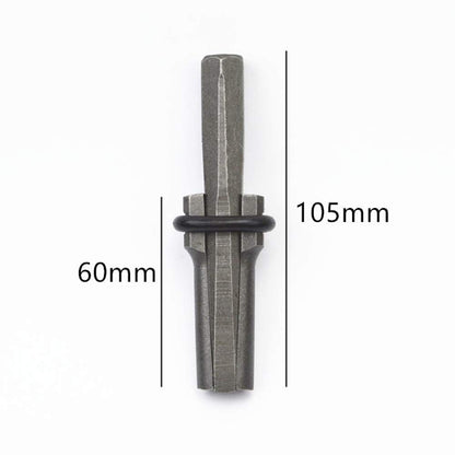 10-piece hand wedge splitter, 16mm 5/8 inch splitting wedge stone for concrete, rock, granite, marble, limestone, sandstone, slate; Industrial quality
