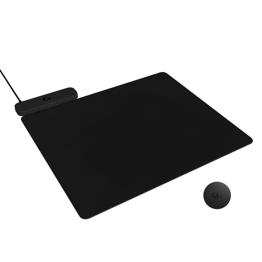 Logitech G POWERPLAY 2, Wireless Charging Mouse Pad for compatible Logitech G gaming mice, 34.5 x 28.4 cm, 3.5 mm thickness, for PC/Mac - Black