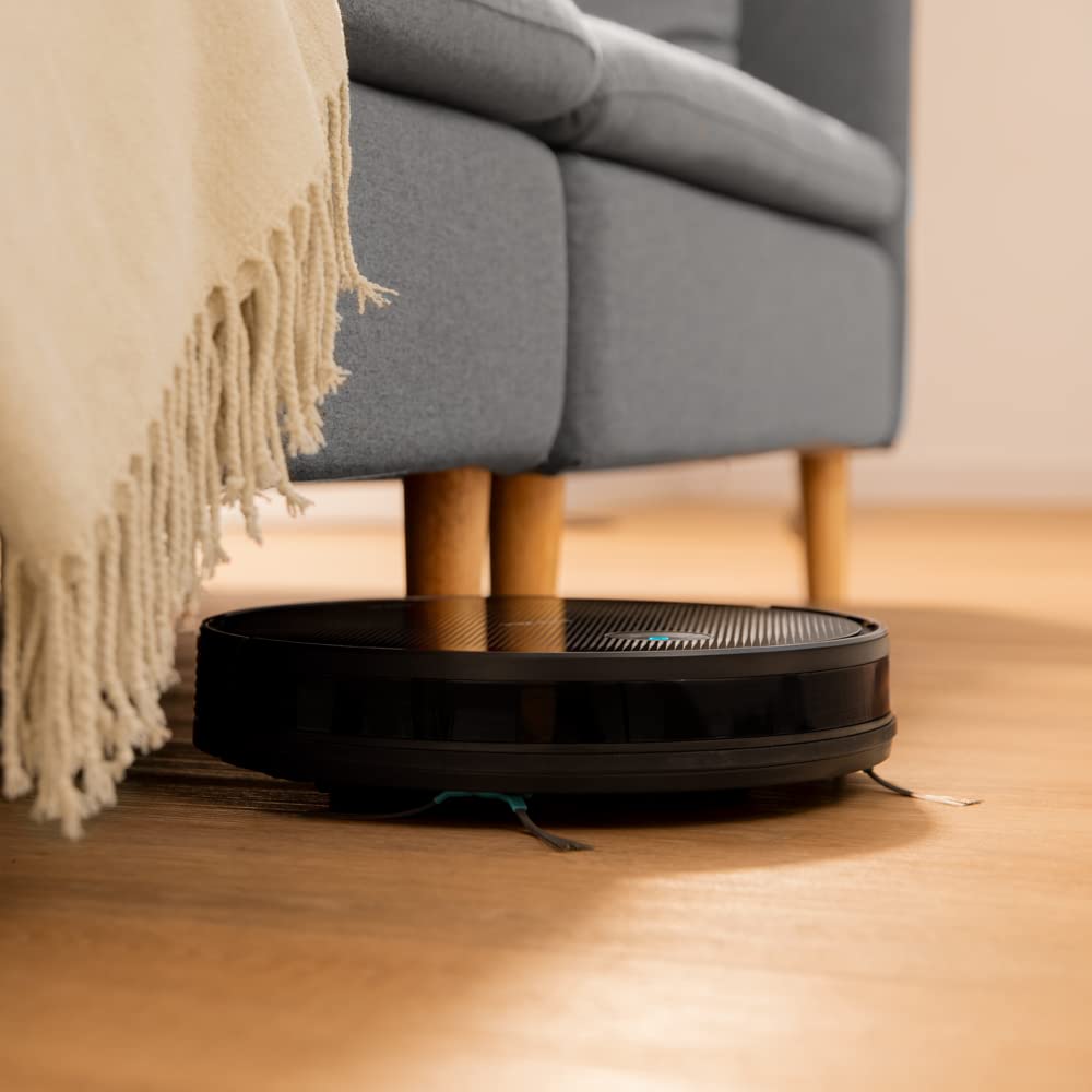 Cecotec self-emptying robot vacuum Conga 2499 Ultra Home Titanium, gyroscope technology, 2100 Pa, app, multifunction brush, 2 side brushes, 2 mops, automatic bag detection.