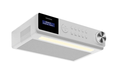 Grundig DKR 1000 BT DAB+ kitchen radio with Bluetooth and DAB+ reception White.