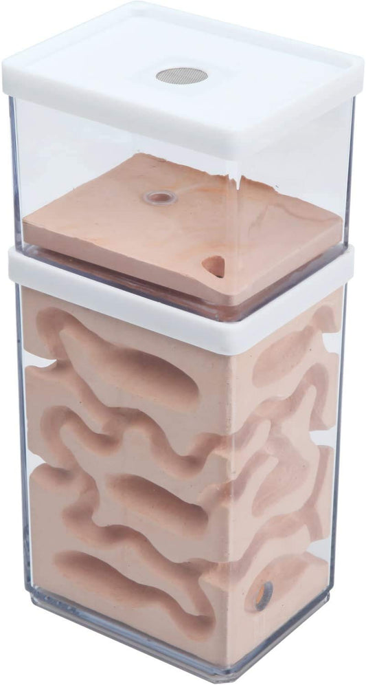 aleawol Natural Ant Farm Ant Nest Formicarium made of plaster Transparent Ant House Ant Breeding Box Ant Terrarium House Ant Farm Ant Nest Habitat