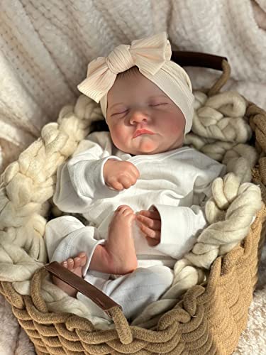 Zero pam reborn doll girl full silicone lifelike 19 inch silicone baby doll realistic newborn baby dolls baby doll like real baby