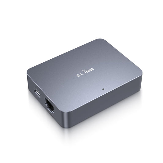 GL.iNet KVM remote control over the Internet, 4K resolution, Tailscale, remote control of keyboard, video, and mouse - ideal for home office, data centers, IT management, and industrial applications.