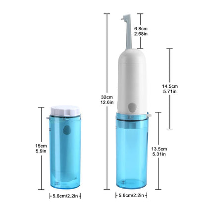 MAGT Electric Bidet Spray Device, USB Charger Toilet Bidets Portable Electric Travel Bidet Bathroom Handy Travel Bidet Kit (Blue)