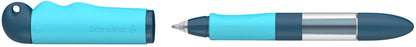 Schneider 188733 Base Senso Rollerball (for beginner writers, for both right and left-handed users) blue-turquoise