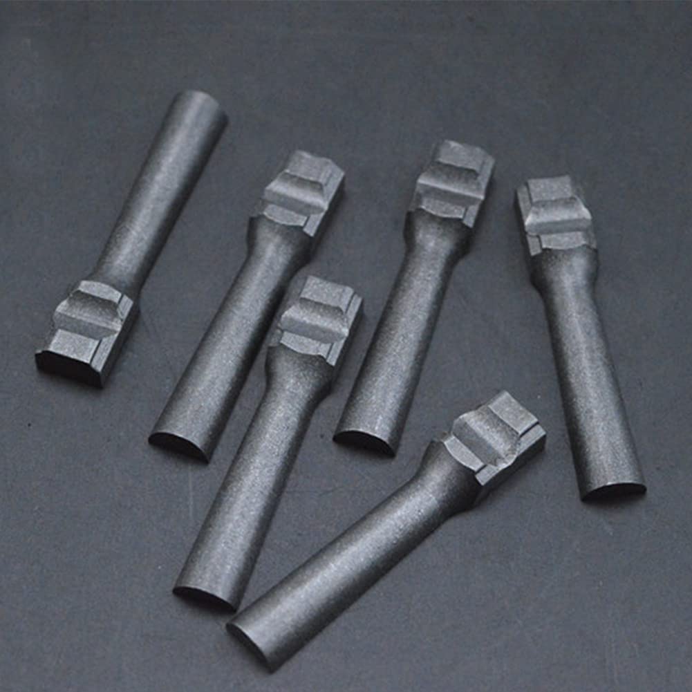 10-piece hand wedge splitter, 16mm 5/8 inch splitting wedge stone for concrete, rock, granite, marble, limestone, sandstone, slate; Industrial quality