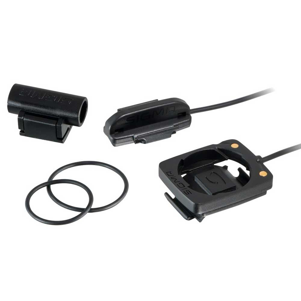 Sigma BC500 Computer, black, One Size & Sigma Sport accessory, cable kit for bracket 2032, Black