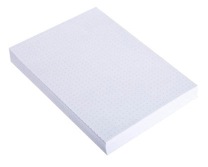 Exacompta 10708E 200 pack of index cards dotted DIN A5 ideal for school, for learning vocabulary flashcards memo study cards study card index 148 x 210 mm white