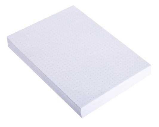 Exacompta 10708E 200 pack of index cards dotted DIN A5 ideal for school, for learning vocabulary flashcards memo study cards study card index 148 x 210 mm white