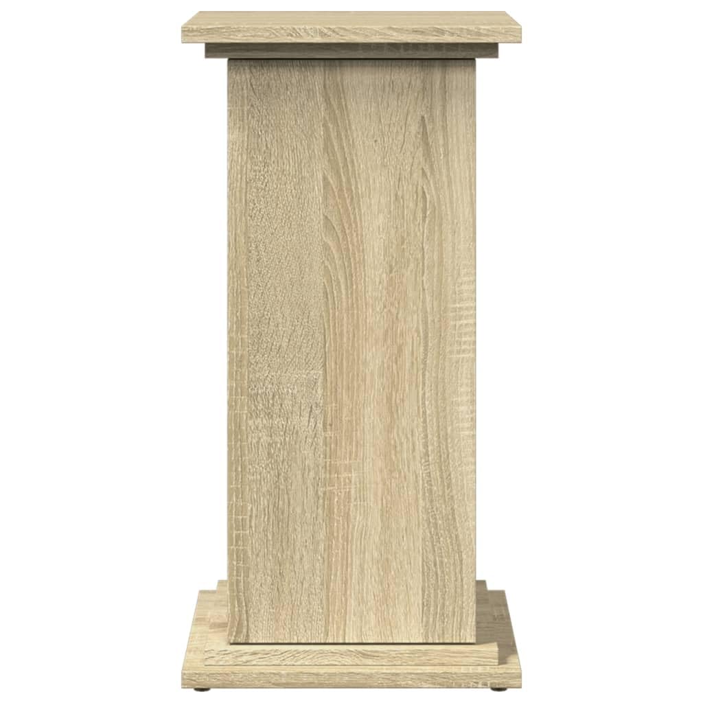 vidaXL Pedestal with Storage Sonoma Oak 31x30x60 cm Wood Material