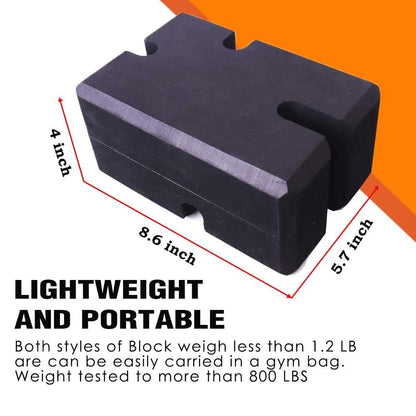 Bench Press Block Press Blocks Boards, adjustable 2-5 bench board, Home Gym Workout Fitness Accessory to increase your bench press (large)
