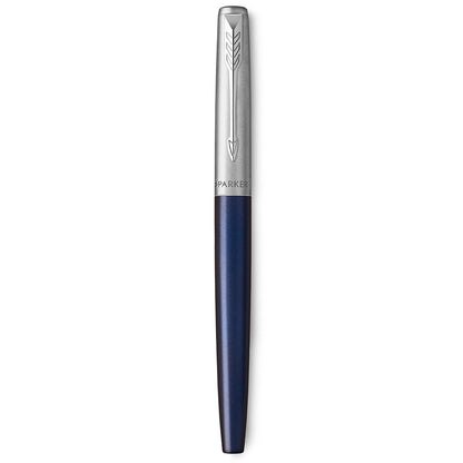 Parker Jotter Fountain Pen | Royal Blue | Fountain pen with medium nib | blue ink | Gift box
