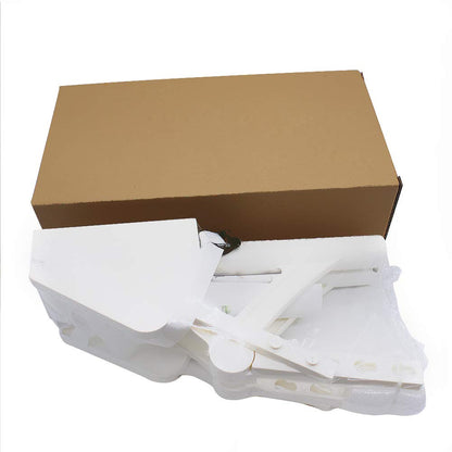ABCCC Air Conditioner Deflector, 180 degrees adjustable, to prevent direct blowing (white)