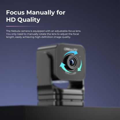 Creality Nebula Camera for 3D printers, compatible with Sonic Pad, Nebula Pad, Ender-3 V3 KE, CR-10 SE, HOLOT-MAGE PRO, real-time monitoring, time-lapse recording, spaghetti detection, HD quality.