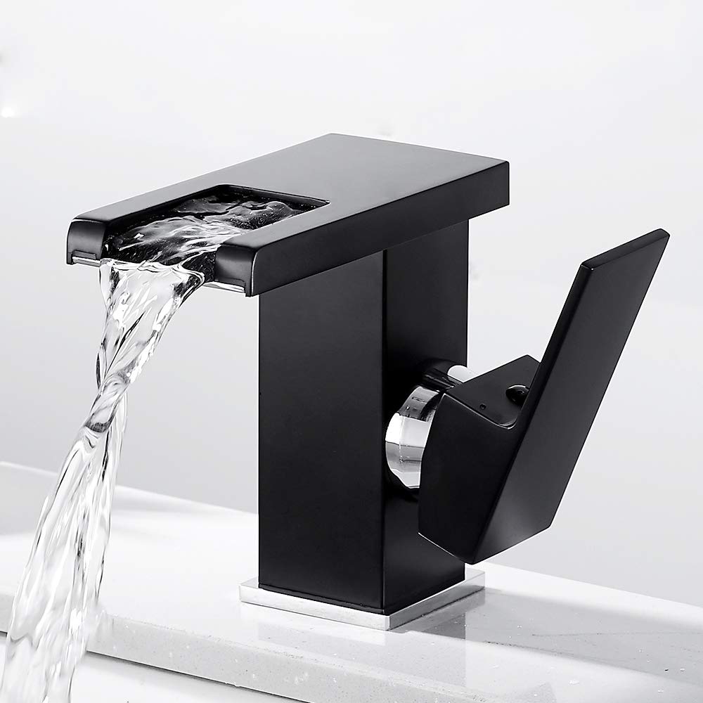 LED waterfall faucet bathroom faucet mixer tap bath faucet