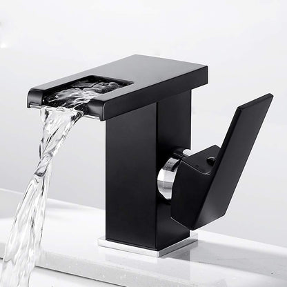 LED waterfall faucet bathroom faucet mixer tap bath faucet