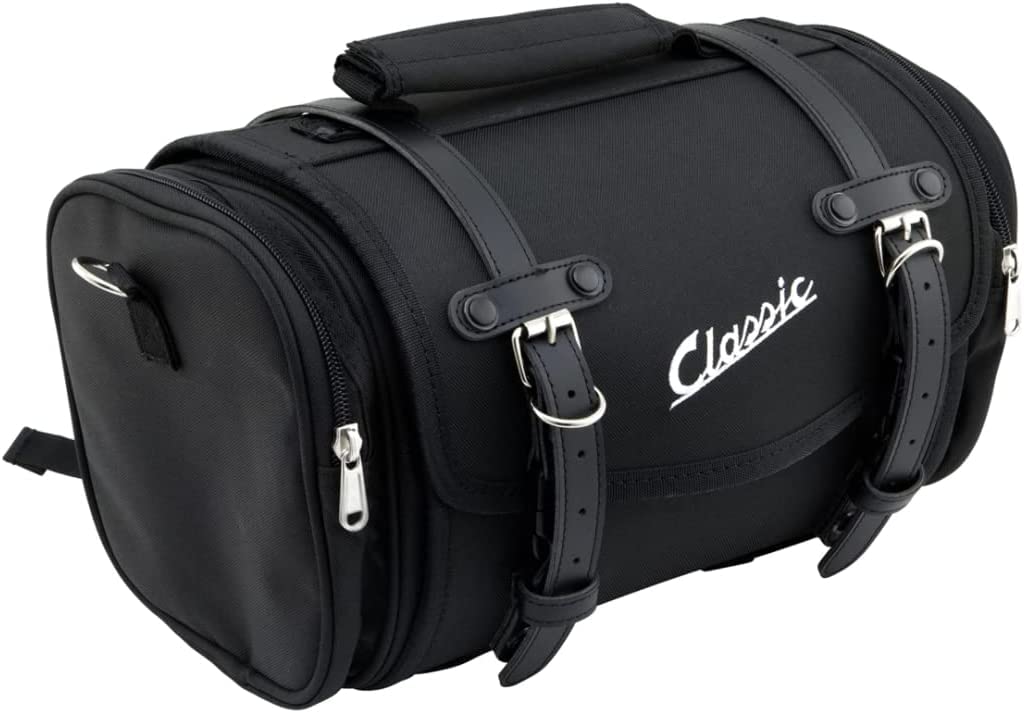 SIP bag/case small, for luggage rack, 330x190x180mm, approx. 10 liters, Classic Scooter, water-repellent nylon, including combination lock and waterproof rain cover.