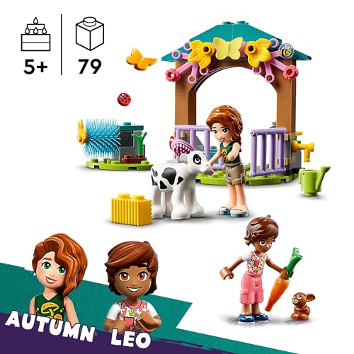 LEGO Friends Horse and Pony Trailer, Horse Toy & Friends Autumn's Calf Barn, Farm Toy