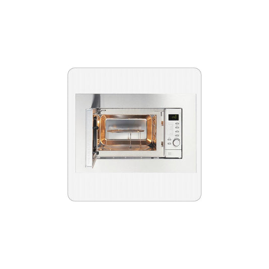 PKM Built-in Microwave MW800.8-20G-EB | 1000W Grill function | 800W Microwave function | 6 power levels | 20L capacity | Stainless steel trim 59.5 cm wide | Defrost function | Child lock | LED display