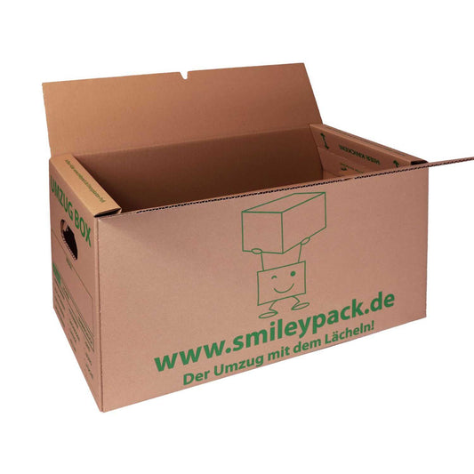 30 x moving box, 621 x 301 x 331 mm, can hold up to 40 kg, professional quality cardboard for moving, moving crate, moving boxes, box, crate, large and sturdy, file box, book box