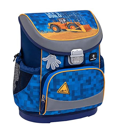 Belmil Mini-Fit School Bag Set 4-piece (405-33/AG/S) (Bulldozer)
