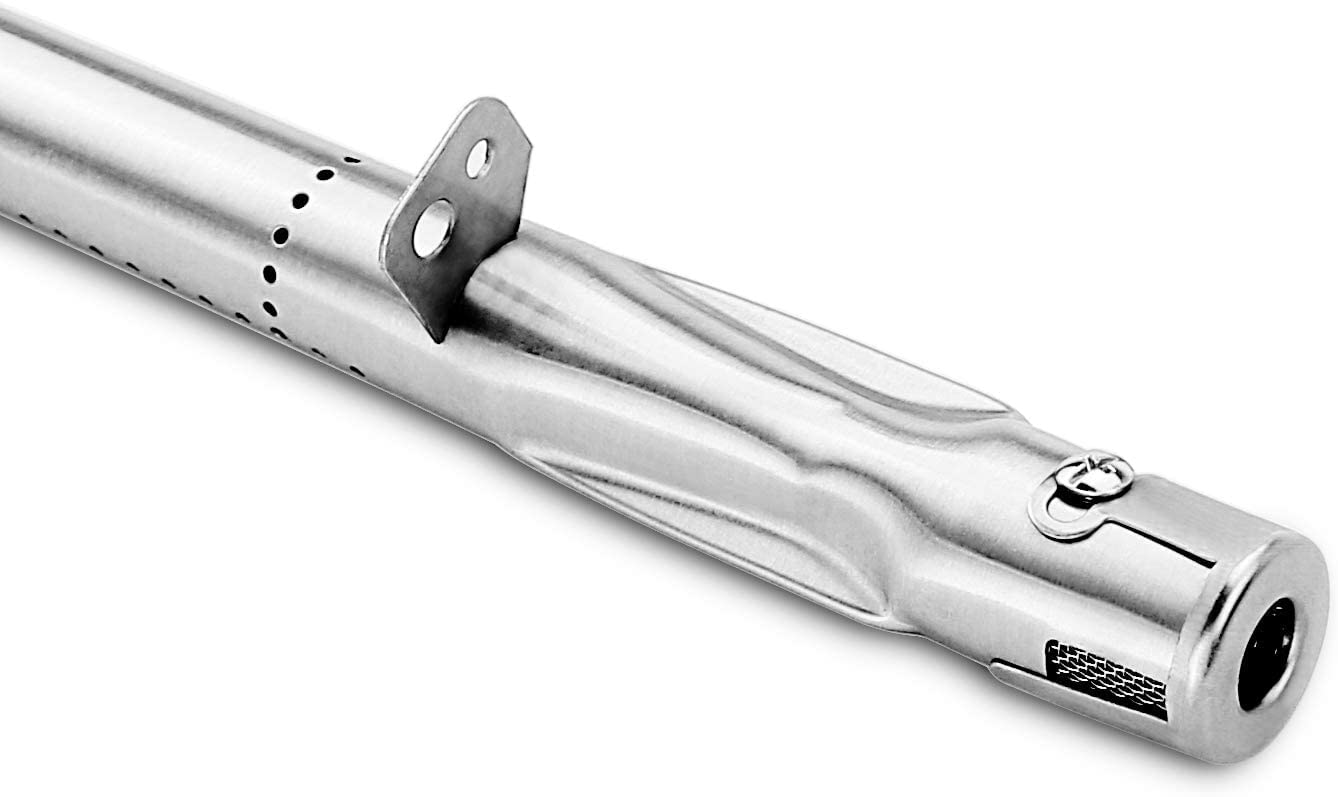 GFTIME 41.9cm Universal Burner Replacement for Enders Monroe 2010, Swiss, Broilmaster, Coobinox Flex, Enders Kansas, Napoleon Ultra Chef many grill models, stainless steel tube grill burner, 4 pieces.