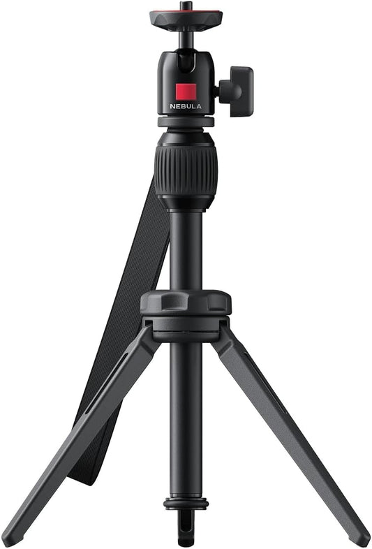 NEBULA Capsule Original Tripod, Adjustable tripod for Nebula Capsule and Capsule Max projectors, Compact, aluminum alloy, universal mount, flexible ball head, stable support