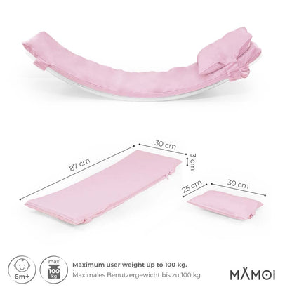 MAMOI® Balance Board Mat for Kids, Cushion for Balance Board Rocker, Balance and Stability Trainer, Soft Mat for Indoor Balance Board, Mat from Age 1