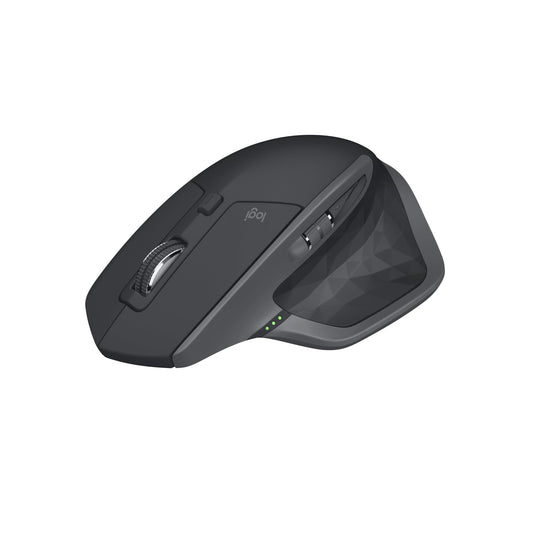 Logitech MX Master 2S Bluetooth Edition wireless mouse, multi-surface, super fast scrolling, ergonomic, rechargeable, connects to up to 3 Mac/PC computers - Graphite