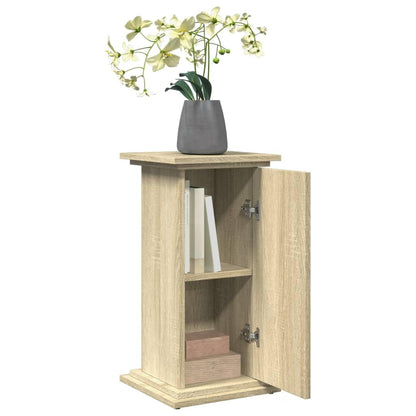 vidaXL Pedestal with Storage Sonoma Oak 31x30x60 cm Wood Material