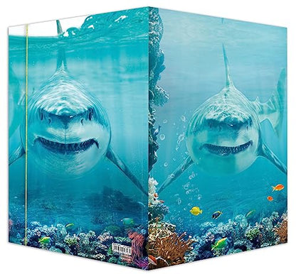RNK 45358-3 - Character folder Shark Project 310 x 440 mm, 3 pieces, DIN A3, with elastic closure