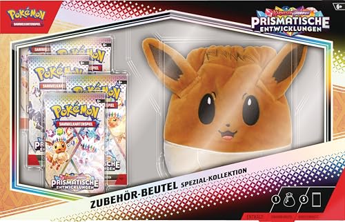 Pokémon Trading Card Game: Special Collection Crimson & Purple - Prismatic Evolutions: Accessories Bag