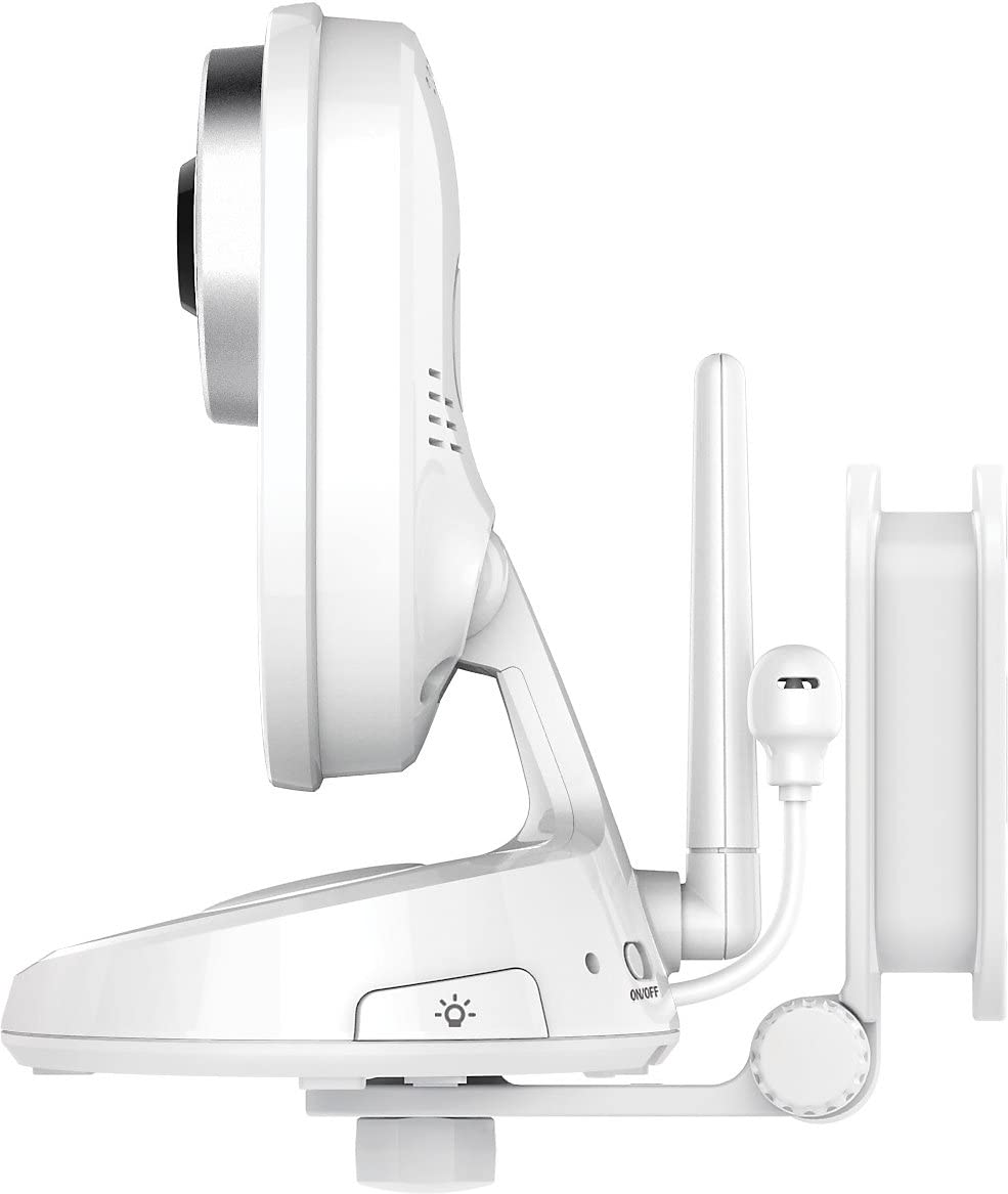 VTech Baby Monitor VM818 HD - Video baby monitor with wide-angle camera - HD video, clear sound, 5" LCD color screen and night vision function - With two-way talk, lullabies, and sounds.