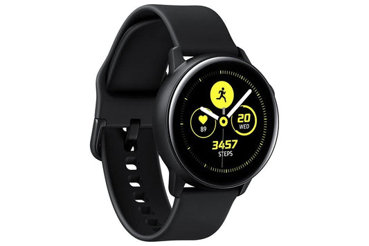 Samsung Galaxy Watch Active, Bluetooth fitness band for Android, fitness tracker, 40 mm, water-resistant, black (German version)