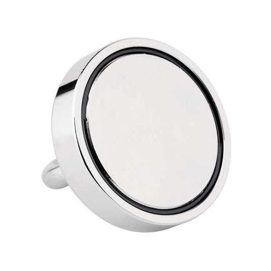 Uolor 160 KG Pulling Force Super Strong Neodymium Eyebolt Magnet, Power Magnet Perfect for Magnet Fishing - Ø 60mm with Eyelet Neodymium Pot Magnet