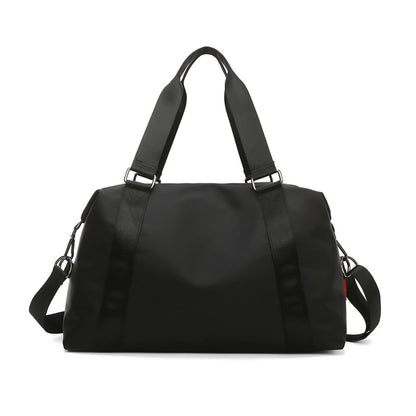 FANDARE Ultralight Travel Bags Carry-on Sports Bag for Men and Women Shoulder Bag Overnight Weekend Clinic Handbag Swim Bag Training Bag Black