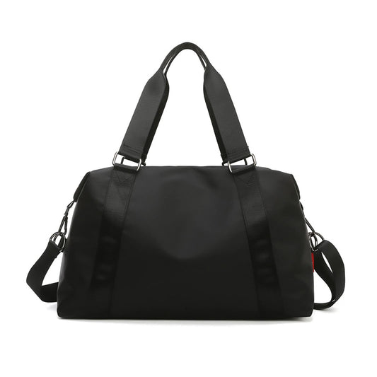 FANDARE Ultralight Travel Bags Carry-on Sports Bag for Men and Women Shoulder Bag Overnight Weekend Clinic Handbag Swim Bag Training Bag Black